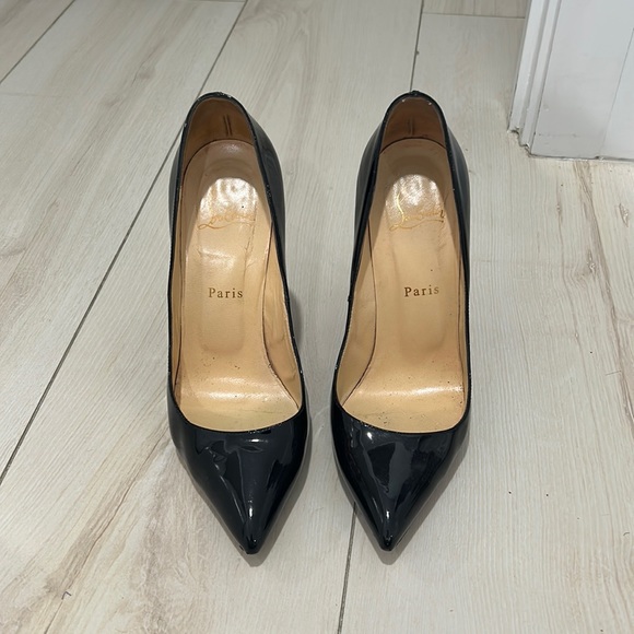 Christian Louboutin Pigalle black size 8 - Picture 2 of 5